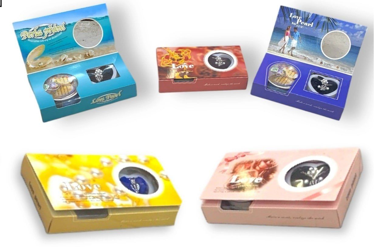 Pearl Wish Box โ Real Oyster with Hidden Pearl ๐