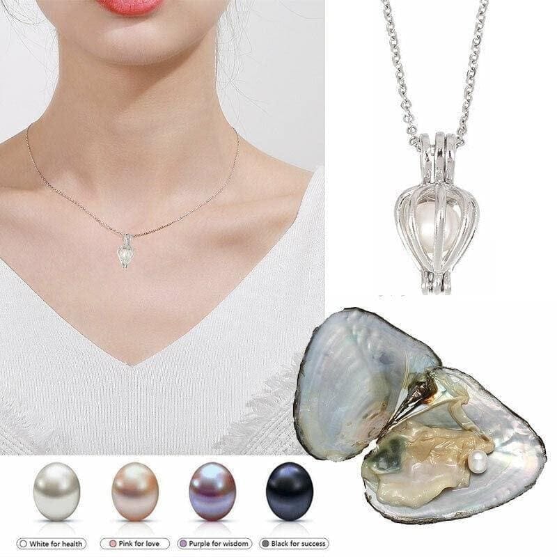 Pearl Wish Box โ Real Oyster with Hidden Pearl ๐